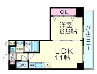 ベラジオ京都洛南Ⅱの物件間取画像